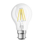 Ledvance Classic Performance LED Bulb B22d Pear Filament Clear 4W 470lm - 827 Extra Warm White | Replaces 40W