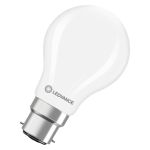 Ledvance Classic LED B22 Pear Frosted 3.4W 470lm - 827 Extra Warm White | Replaces 40W