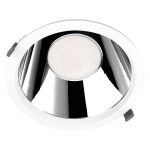 Ledvance LED Downlight Comfort UGR19 Aluminium 42W/36W/30W 5000lm/4200lm/3600lm 100D - 930-940 CCT | Cutout 250mm - IP44 - Best Colour Rendering