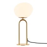 DFTP by Nordlux Table Lamp Shapes Glass and Metal Brass | Suitable for 1x E27