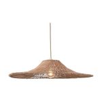 Good&Mojo Pendant Cancun Rattan Natural L | Suitable for 1x E27 