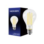 Noxion Lucent Filament LED E27 Pear Filament Clear 10.5W 1521lm - 827 Extra Warm White | Replaces 100W