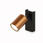 D'Lite Wall Light Prisma Metal Copper | IP20 - Suitable for 1x GU10