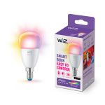 WiZ Smart LED E14 Globe Filament Frosted 5W 470lm | Best Colour Rendering - Dimmable - Replaces 40W