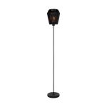 Eglo Floor Lamp Persley Steel Black Paper | IP20 - Suitable for 1x E27 