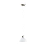 Eglo Pendant Brenda Steel Satin Nickel | Suitable for E27