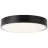 Brilliant Slimline Ceiling Light Metal Plastic Black White 22W 2400lm - 830 Warm White | 330mm