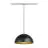 SLV Tracklight Pendant Forchini M 40 1-Phase Steel Grey | Suitable for 1x E27 
