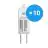 Multipack 10x Osram Halogen G4 Capsule Halostar Starlite 5 W 