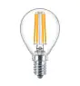 Philips Corepro LED Lustre E14 Ball Filament Clear 6.5W 806lm - 827 Extra Warm White | Replaces 60W
