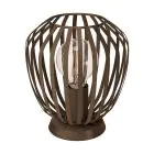 Eglo Table Lamp Espinal Steel Bronze | IP20 - Suitable for 1x E27 